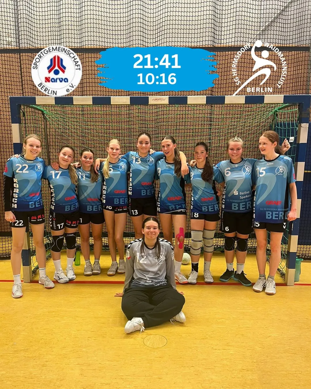 Foto vom Instapost zu Auswärtssieg der wC gegen Narva II