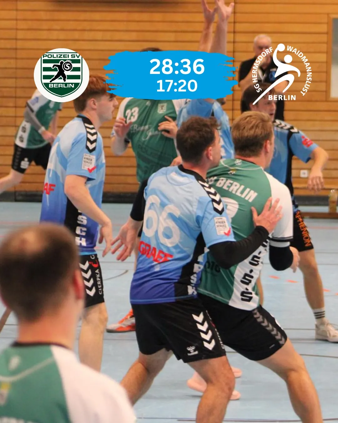 Foto vom Instapost zu Am Sonntag stand für unsere zweite Männermannschaft das Duell gegen den ebenfalls aufgestiegenen Pol