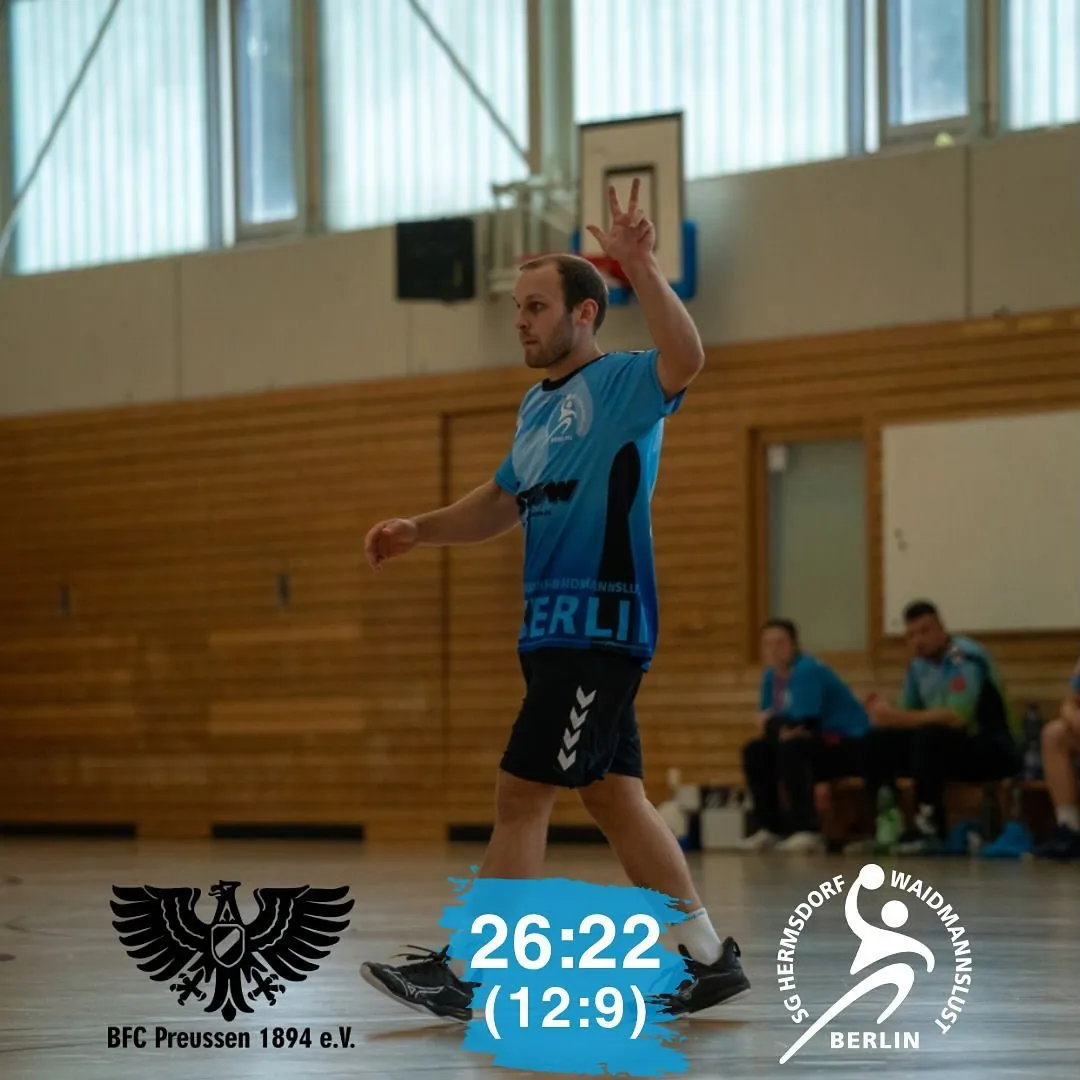 Foto 1 zum Beitrag 22:26 beim @bfc_preussen_handball …