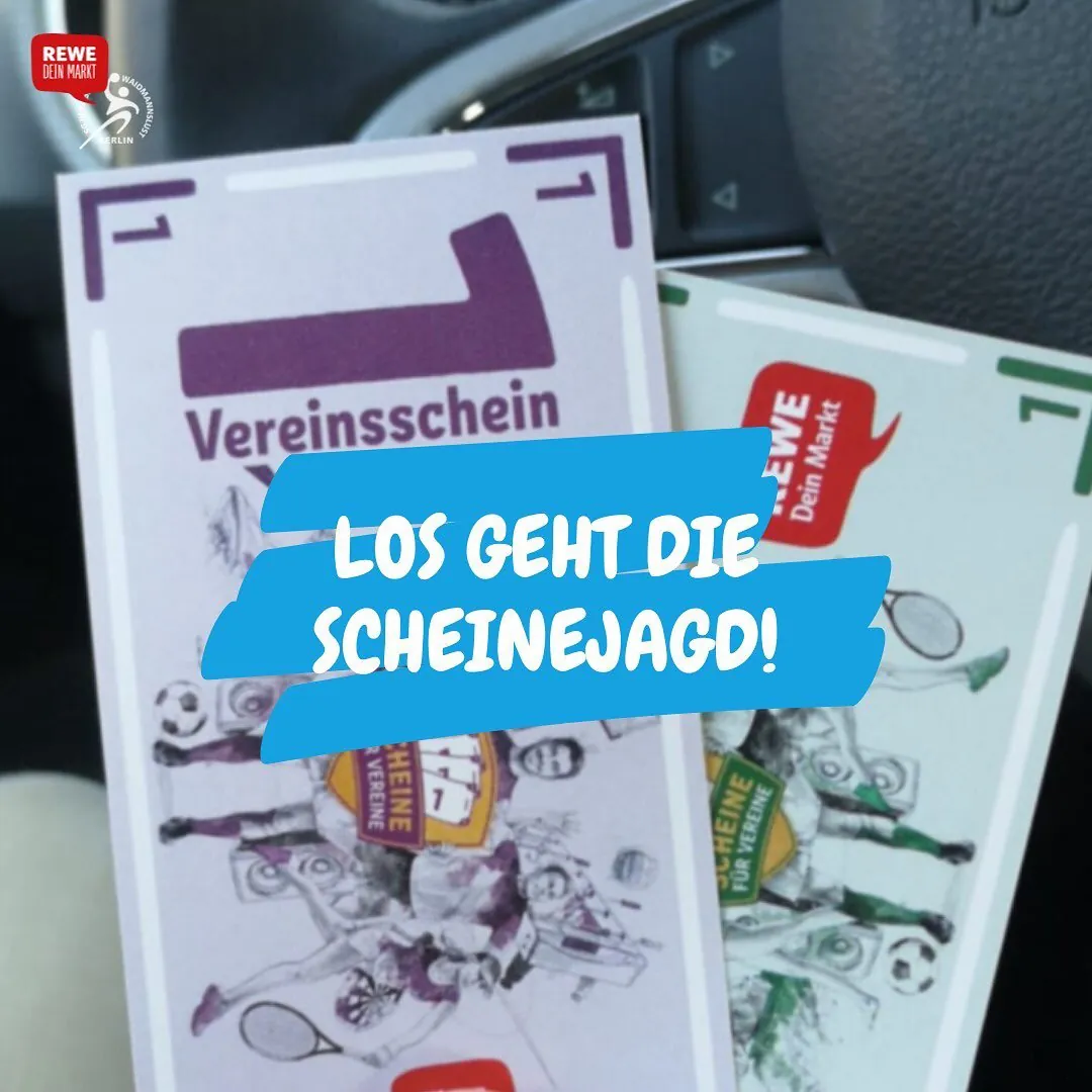 Foto 1 zum Beitrag 💸 Wir gehen in die nächste Runde von „SCHEINE FÜR VEREINE“! 💸