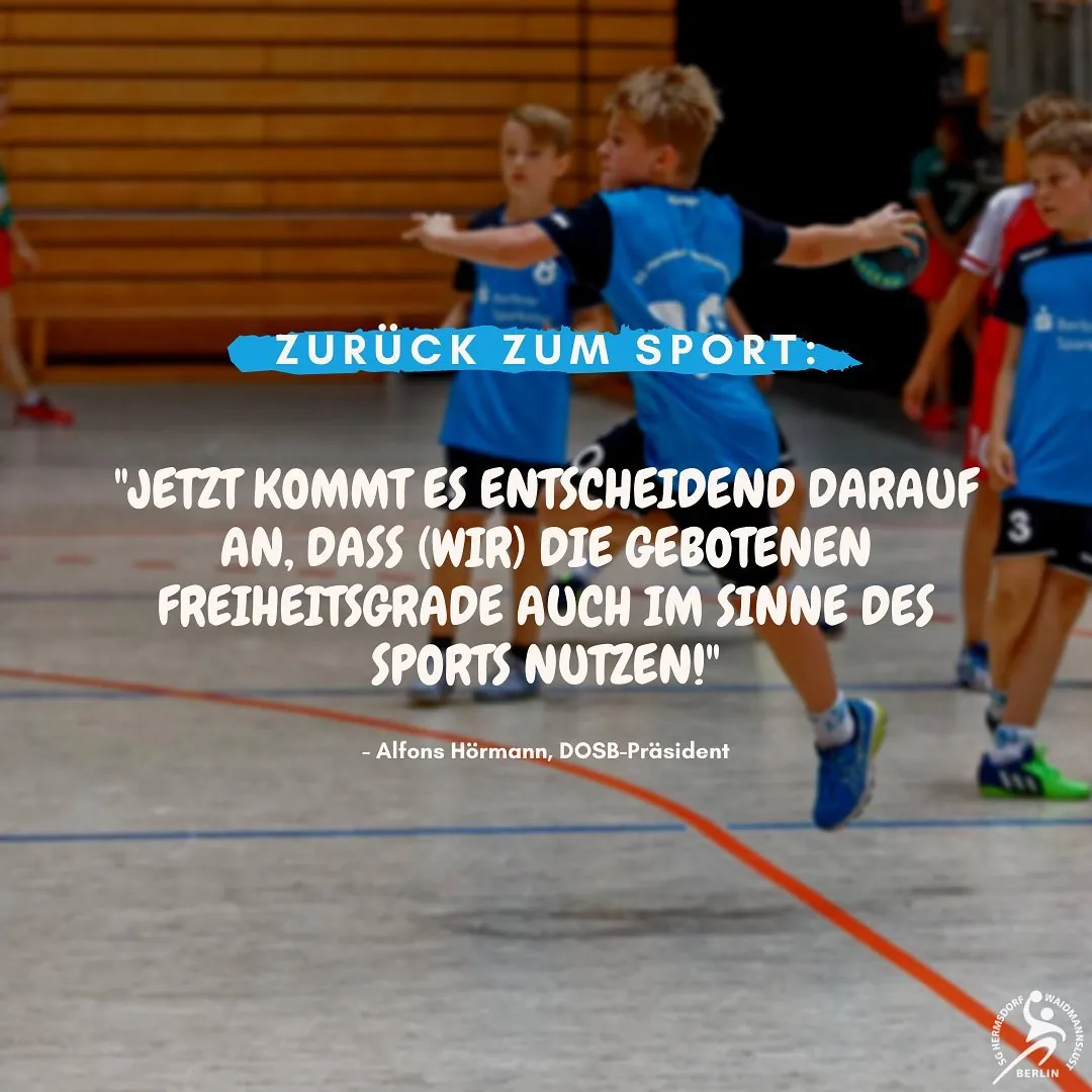Foto 1 zum Beitrag Rückkehr zum #Sporttreiben: @sportdeutschland mit detaillierter Darstellung der Öffnungsschritte f