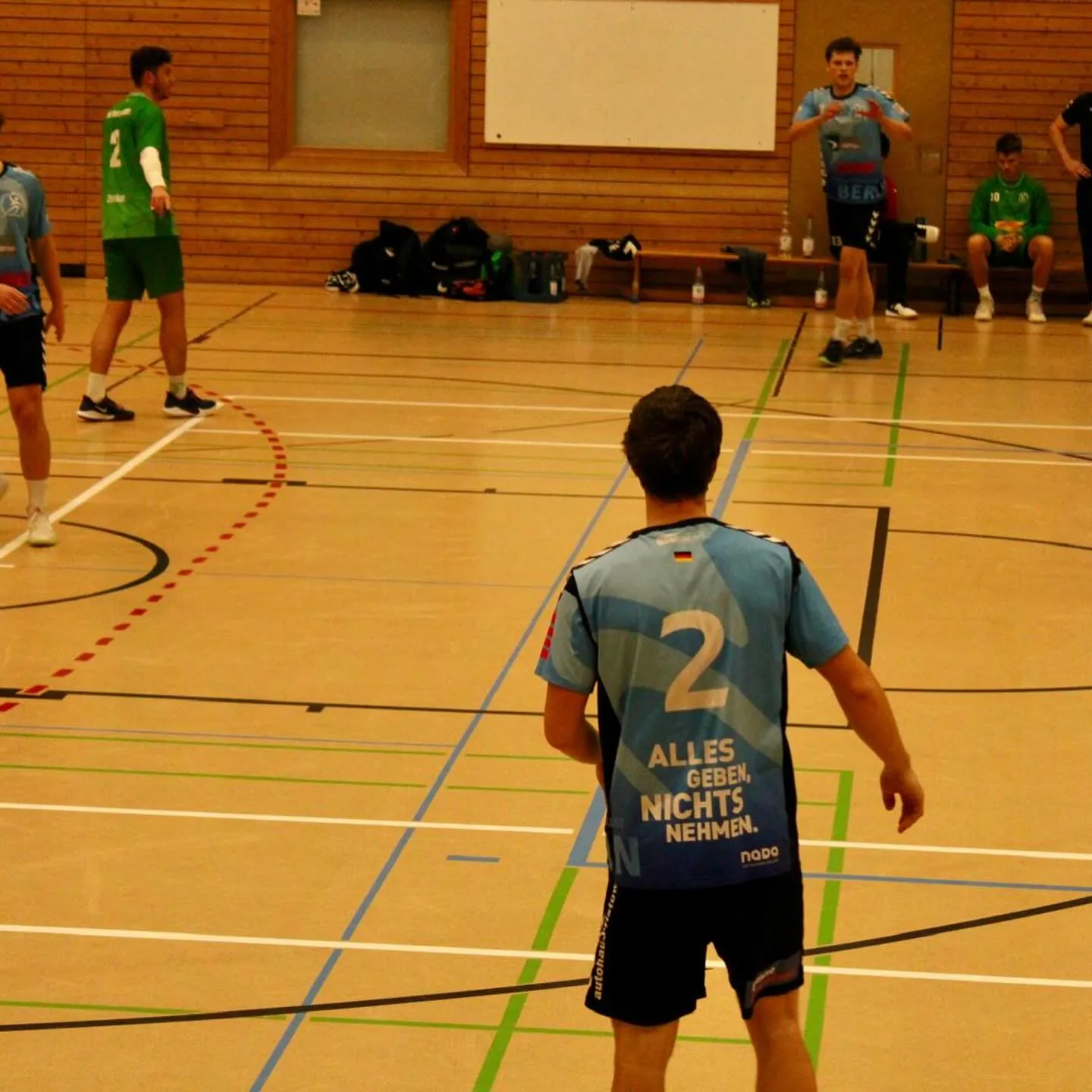 Foto 4 zum Beitrag Spielbericht 3. Pokalrunde Männer II gegen TuS Hellersdorf