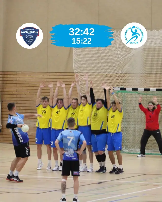 Vorschaubild: Auswärtssieg gegen den AC Eintracht: Ein Handball-Krimi!