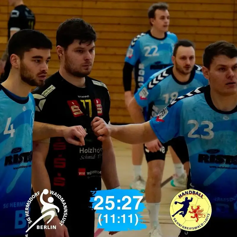 Vorschaubild: 25:27 Niederlage gegen die @sg_handballer !