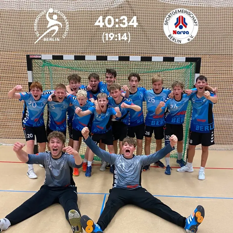 Vorschaubild: 🏆 Die männliche B-Jugend ist eine Runde weiter im Berliner Pokal 🏆