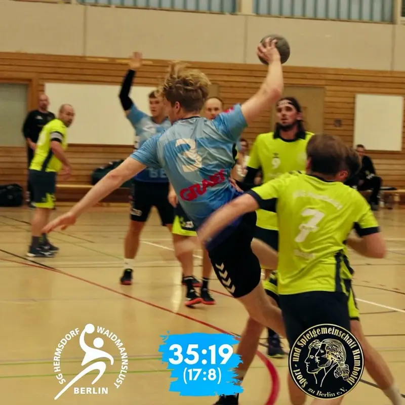 Vorschaubild: 2. Männer - SSG Humboldt 35:19 (17:8)