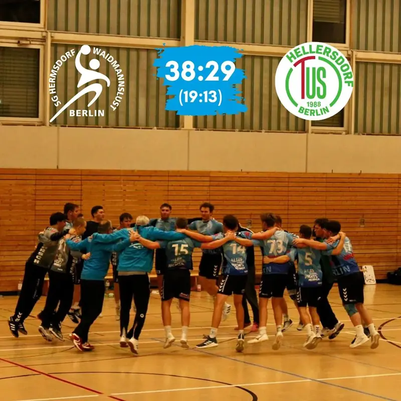 Vorschaubild: Spielbericht 3. Pokalrunde Männer II gegen TuS Hellersdorf