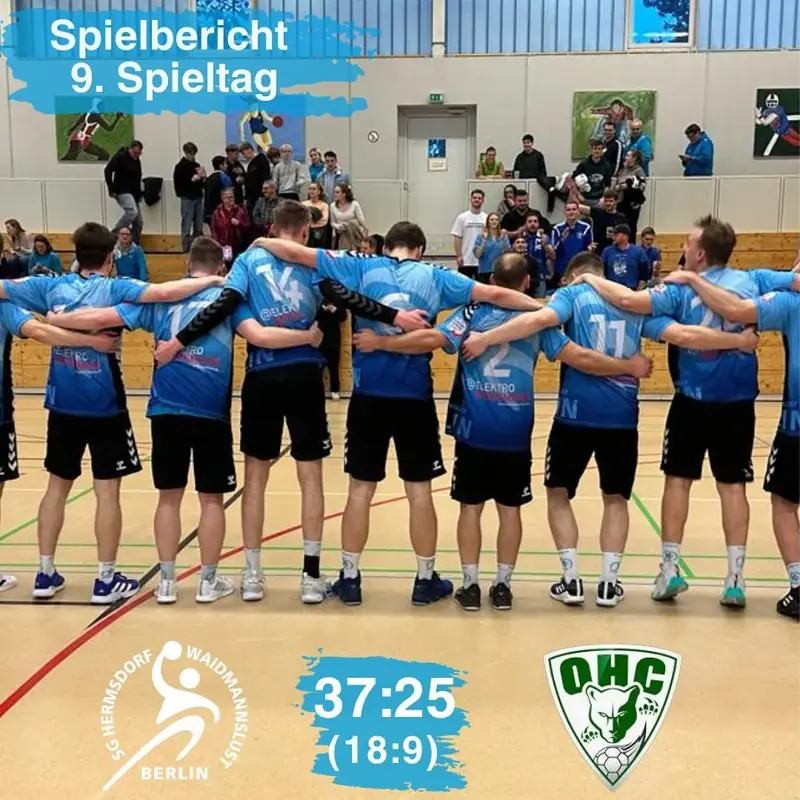 Vorschaubild: 37:25 gegen den @oranienburgerhc II …