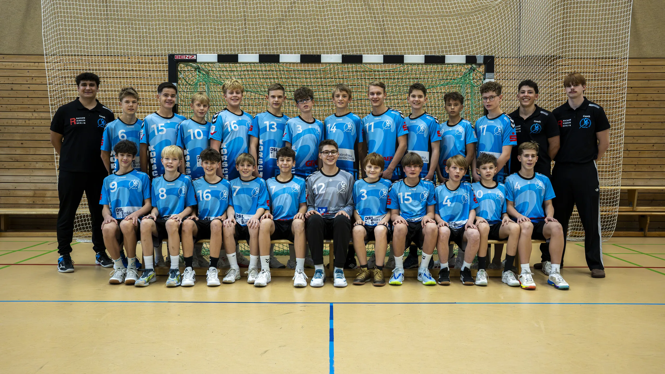 Teamfoto der männliche C1