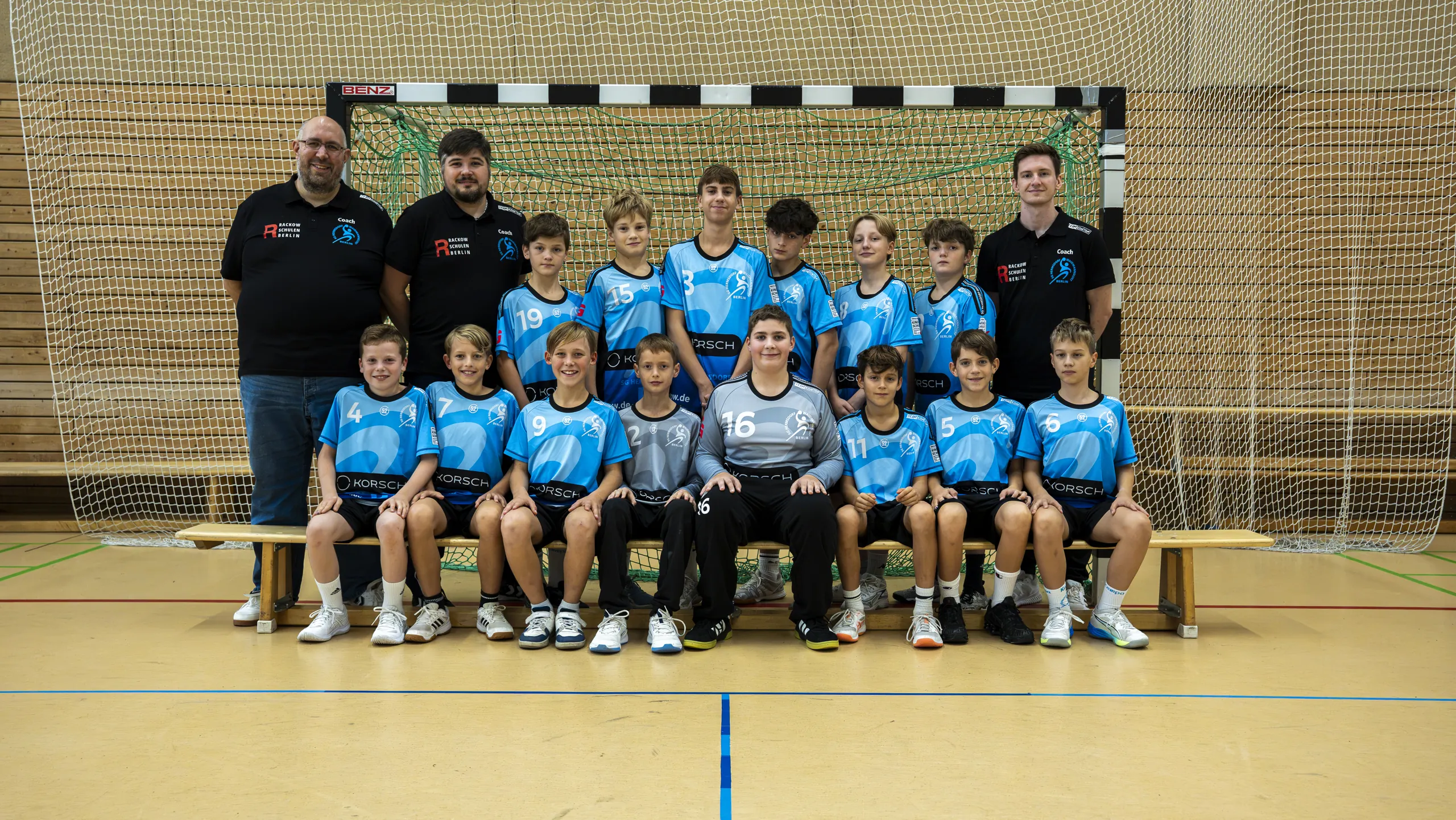Teamfoto der männliche D1