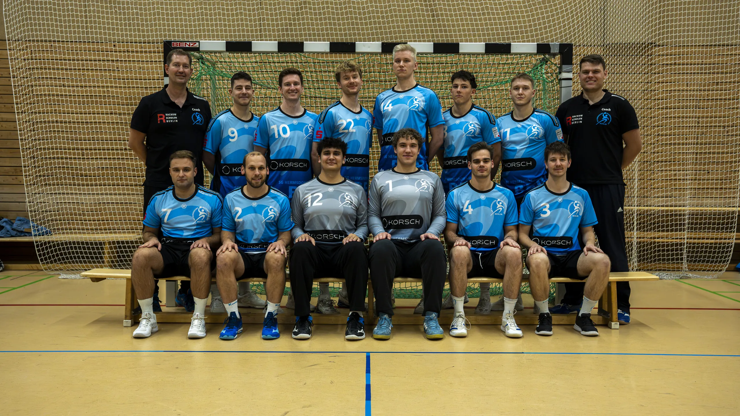 Teamfoto der Männer I